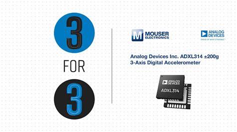 st microelectronics 3 axis digital